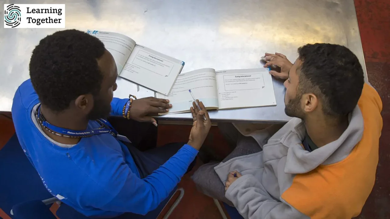 Books and learning resources supporting prison education programs